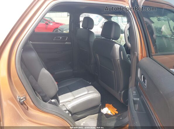 1FM5K8F84HGD11165 2017 FORD EXPLORER Orange VIN კოდის სტიკერის ხედი