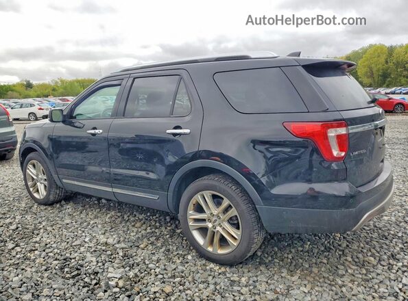 1FM5K8F84HGE31192 2017 FORD EXPLORER Black უკანა მარცხენა