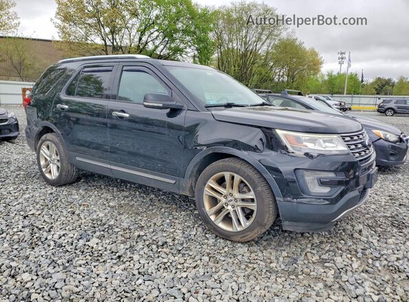 1FM5K8F84HGE31192 2017 FORD EXPLORER Black წინა მარჯვენა