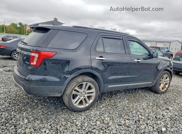 1FM5K8F84HGE31192 2017 FORD EXPLORER Black უკანა მარჯვენა