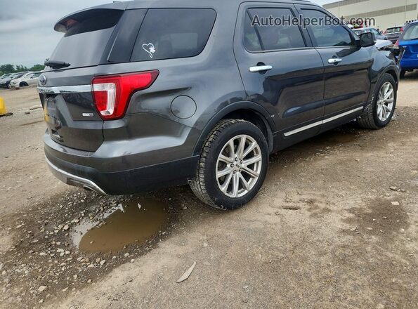 1FM5K8F85GGA45153 2016 FORD EXPLORER Black Հետևի աջ