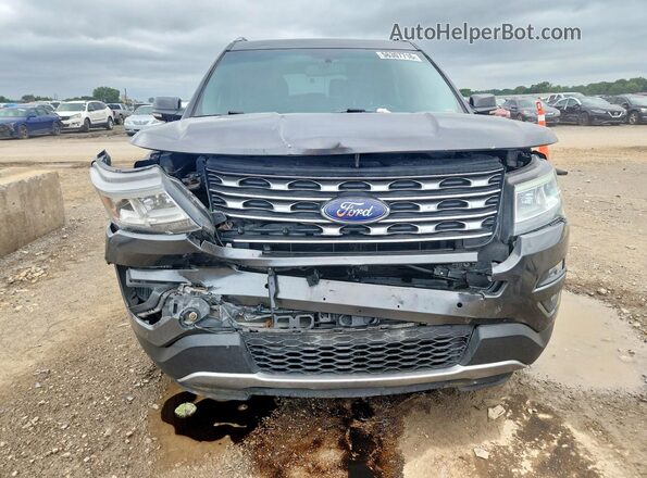 1FM5K8F85GGA45153 2016 FORD EXPLORER Black Դիմացի տեսք