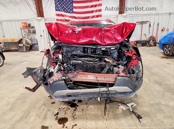 1FM5K8F85GGA84535 2016 FORD EXPLORER Burgundy Front view