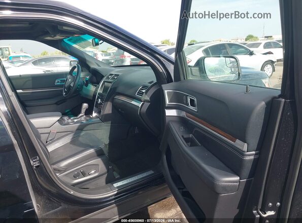1FM5K8F85GGA88276 2016 FORD EXPLORER Black Вид салону спереду