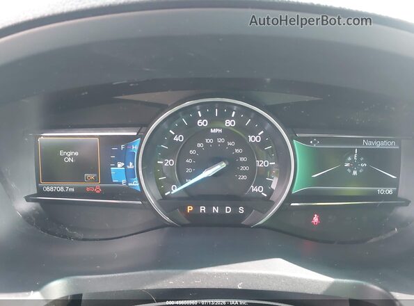 1FM5K8F85GGA88276 2016 FORD EXPLORER Black Вид задніх сидінь