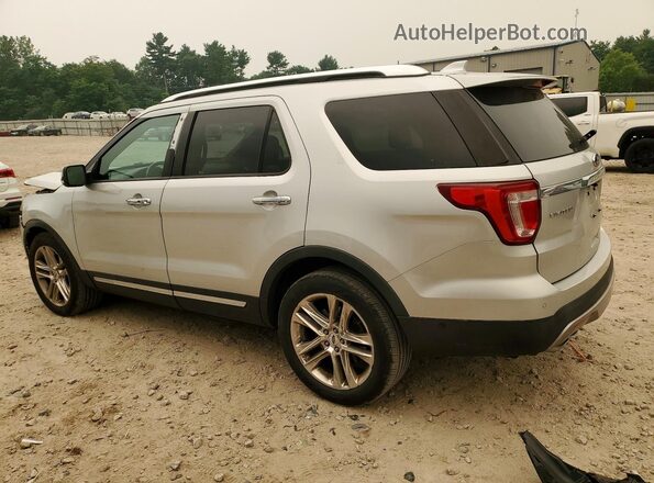 1FM5K8F85GGB76910 2016 FORD EXPLORER Серебряный Задняя левая четверть