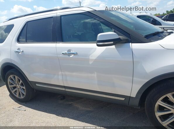1FM5K8F85HGC39151 2017 FORD EXPLORER White Rear interior view