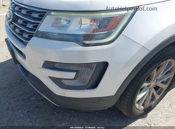 1FM5K8F85HGC39151 2017 FORD EXPLORER White Front view