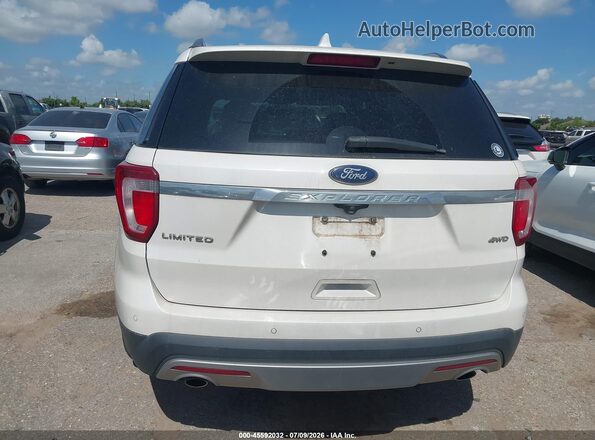 1FM5K8F85HGC39151 2017 FORD EXPLORER White 