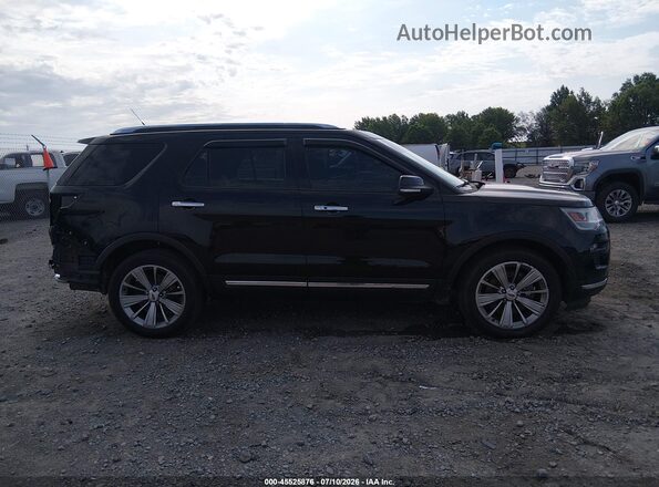 1FM5K8F85JGA89323 2018 FORD EXPLORER Black სალონის 360-გრადუსიანი ხედი