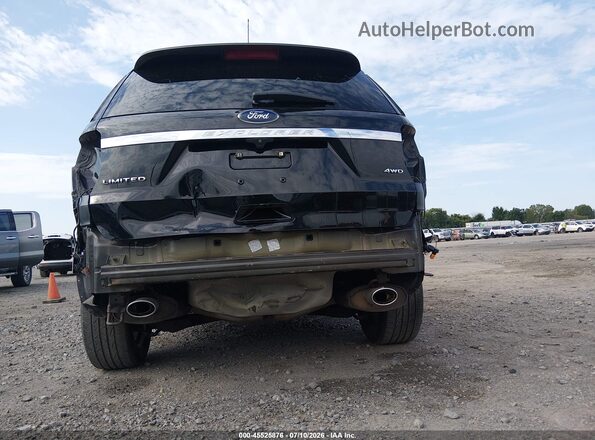 1FM5K8F85JGA89323 2018 FORD EXPLORER Black წინა ხედი