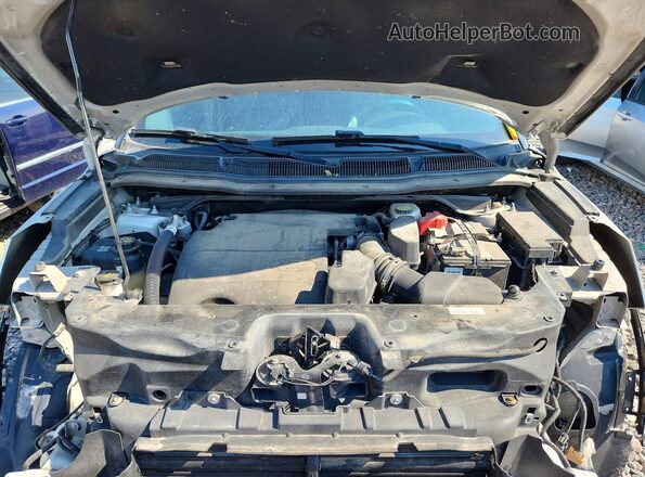 1FM5K8F86GGA53133 2016 FORD EXPLORER Silver Engine compartment view