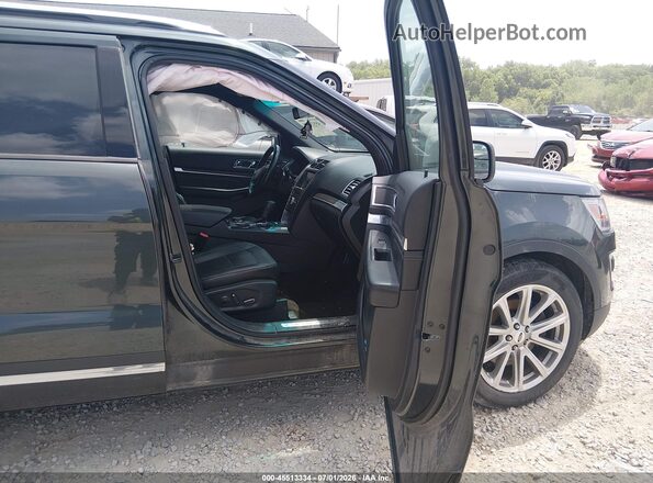 1FM5K8F86GGC06481 2016 FORD EXPLORER Green წინა სალონის ხედი