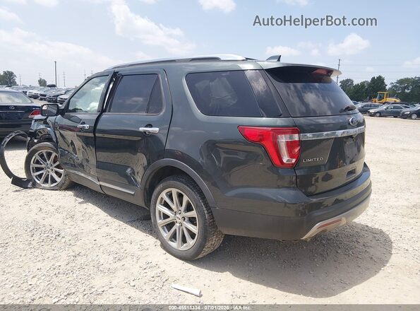 1FM5K8F86GGC06481 2016 FORD EXPLORER Green უკანა მარცხენა