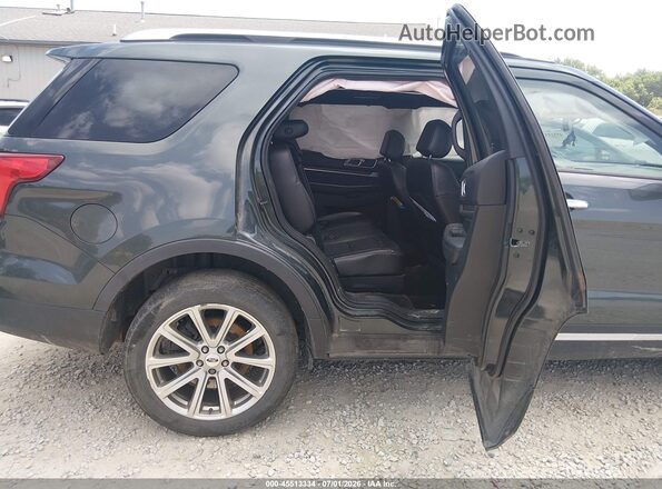 1FM5K8F86GGC06481 2016 FORD EXPLORER Green VIN კოდის სტიკერის ხედი
