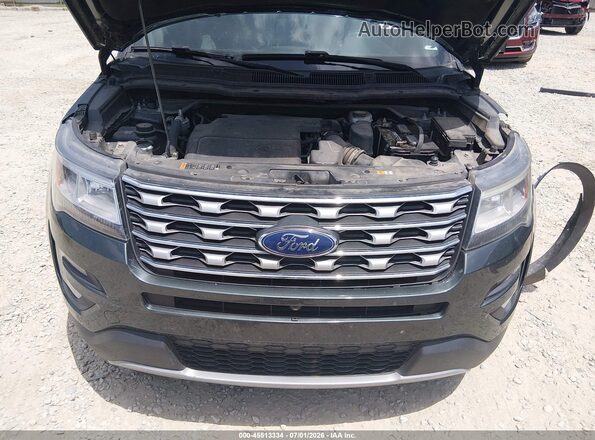 1FM5K8F86GGC06481 2016 FORD EXPLORER Green უკანა ხედი