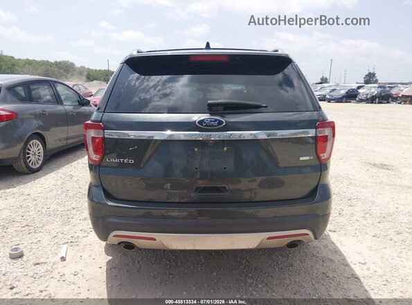 1FM5K8F86GGC06481 2016 FORD EXPLORER Green 