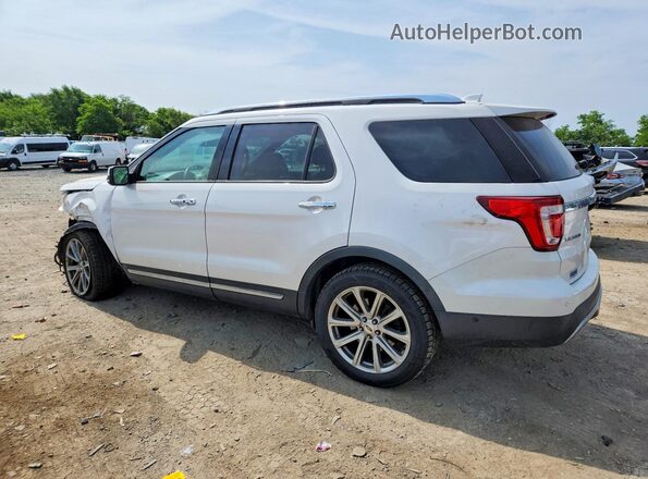 1FM5K8F86HGA08565 2017 FORD EXPLORER White Հետևի ձախ