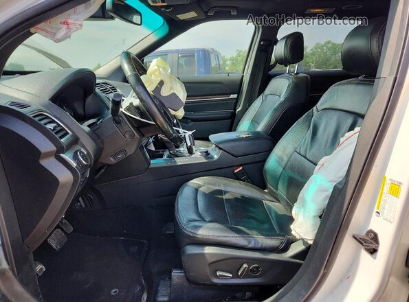 1FM5K8F86HGA08565 2017 FORD EXPLORER White Սալոնի դիմացի տեսք