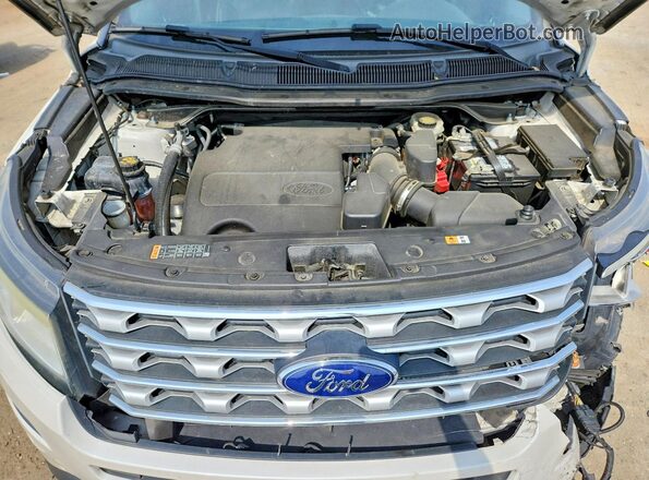 1FM5K8F86HGA08565 2017 FORD EXPLORER White Շարժիչի բաժամունքի տեսք