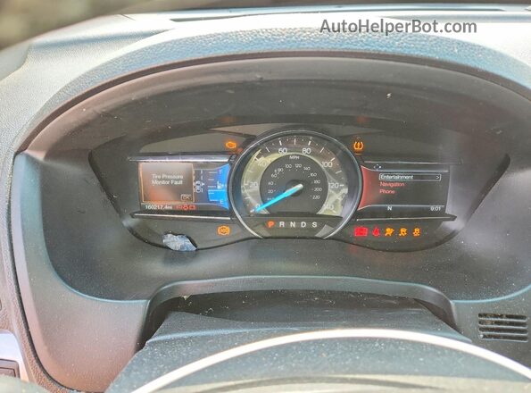 1FM5K8F86HGA08565 2017 FORD EXPLORER White Սարքավորումների վահանակի տեսք