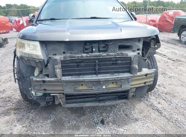 1FM5K8F86HGC38266 2017 FORD EXPLORER Gray Vista frontal