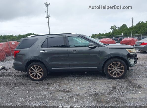 1FM5K8F86HGC38266 2017 FORD EXPLORER Gray Vista interior de 360 grados