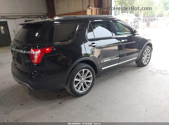 1FM5K8F86HGC92120 2017 FORD EXPLORER Black Задня права чверть
