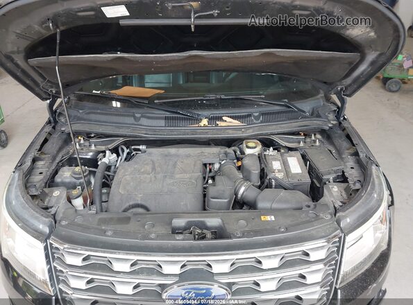 1FM5K8F86HGC92120 2017 FORD EXPLORER Black Вид ззаду