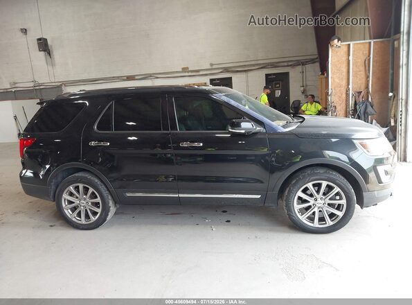 1FM5K8F86HGC92120 2017 FORD EXPLORER Black Вид задньої частини салону