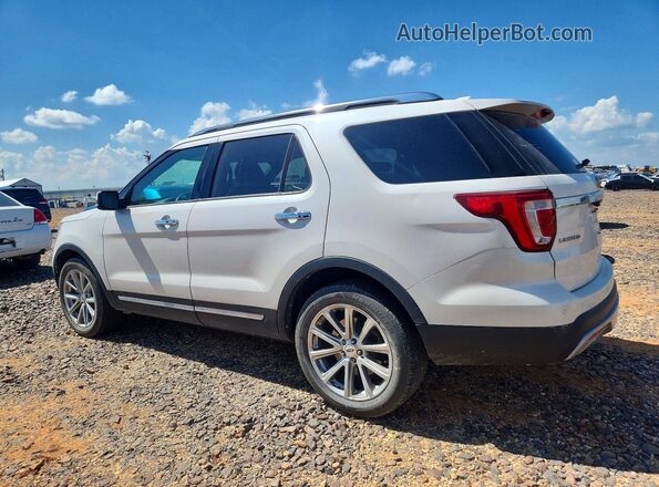 1FM5K8F87HGC69512 2017 FORD EXPLORER White Задня ліва чверть