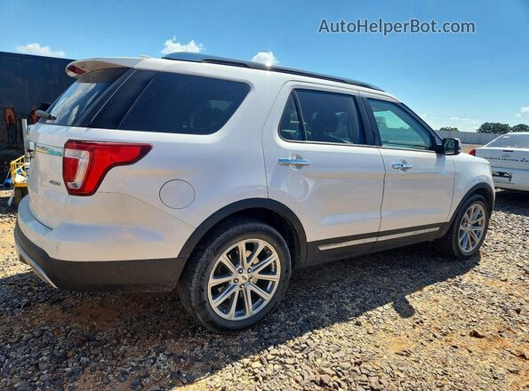1FM5K8F87HGC69512 2017 FORD EXPLORER White Задня права чверть