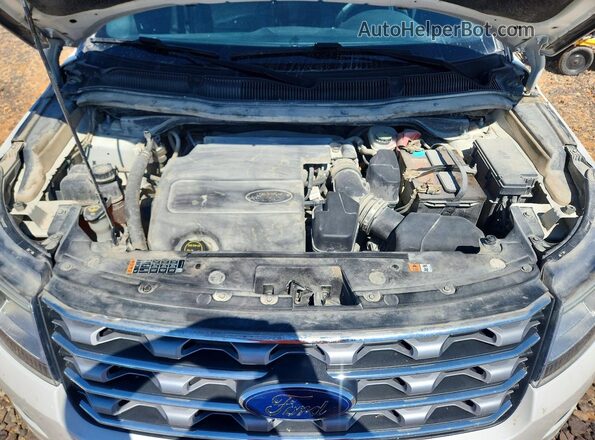 1FM5K8F87HGC69512 2017 FORD EXPLORER White Вид підкапотного простору