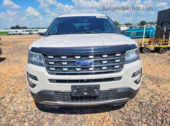 1FM5K8F87HGC69512 2017 FORD EXPLORER White Вид спереду