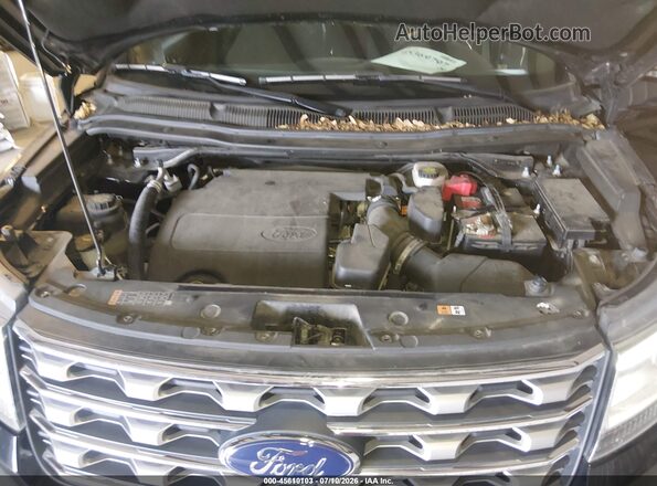 1FM5K8F87HGD15002 2017 FORD EXPLORER Black უკანა ხედი