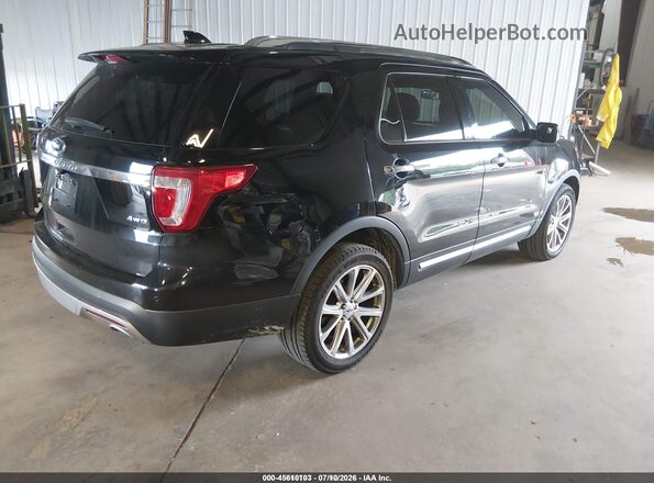 1FM5K8F87HGD15002 2017 FORD EXPLORER Black უკანა მარჯვენა