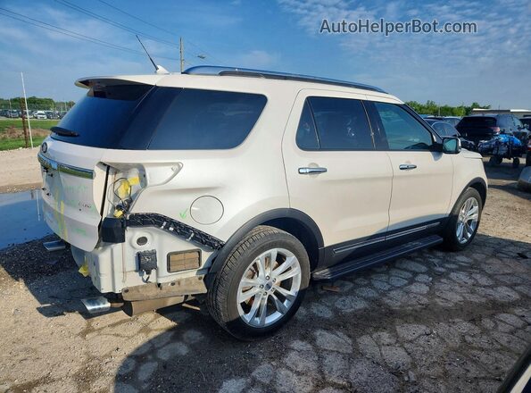 1FM5K8F87JGC13169 2018 FORD EXPLORER White Задня права чверть