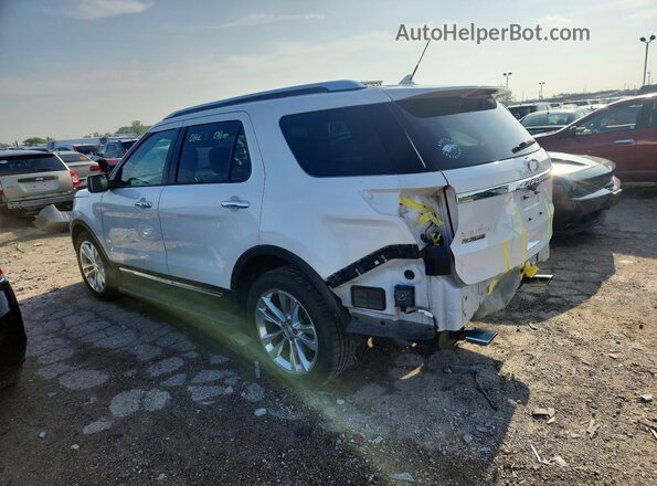 1FM5K8F87JGC13169 2018 FORD EXPLORER White Задня ліва чверть