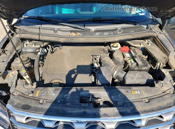 1FM5K8F88GGA45759 2016 FORD EXPLORER Gray Vista del compartimento del motor