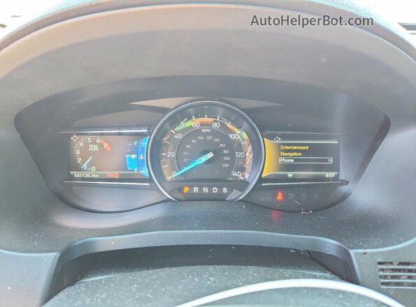 1FM5K8F88GGA45759 2016 FORD EXPLORER Gray Vista del cuadro de instrumentos
