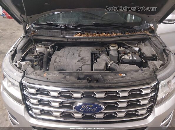 1FM5K8F88GGA61041 2016 FORD EXPLORER Silver Հետևի տեսք