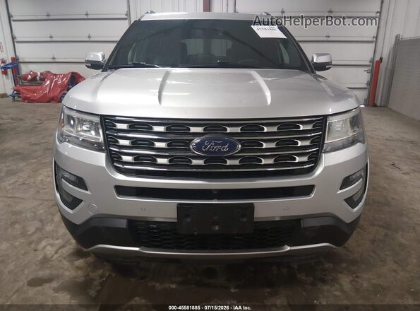 1FM5K8F88GGA61041 2016 FORD EXPLORER Silver Սարքավորումների վահանակի տեսք