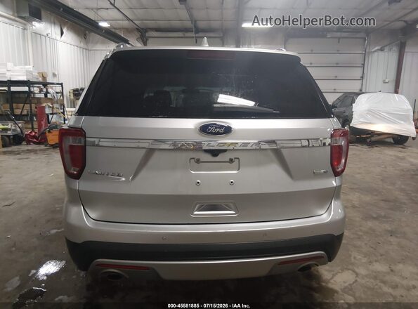 1FM5K8F88GGA61041 2016 FORD EXPLORER Silver 