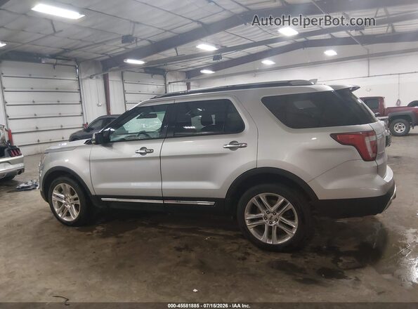 1FM5K8F88GGA61041 2016 FORD EXPLORER Silver Սալոնի 360 աստիճան տեսք