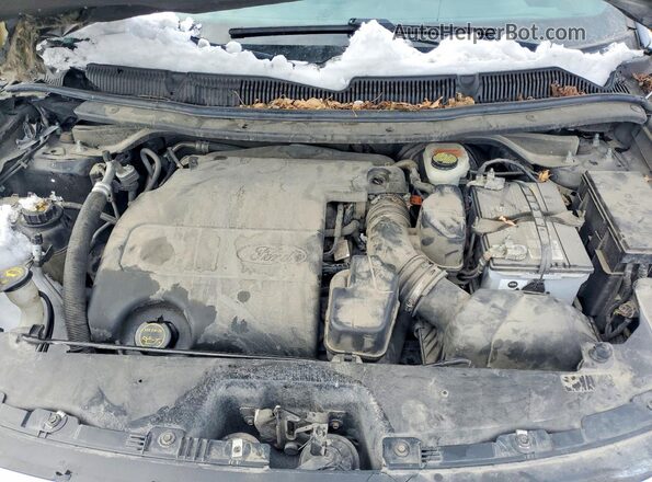 1FM5K8F88HGC07066 2017 FORD EXPLORER Gray Շարժիչի բաժամունքի տեսք