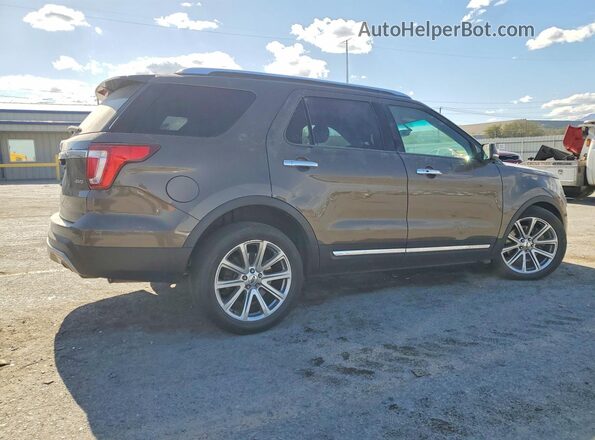 1FM5K8F89GGA27710 2016 FORD EXPLORER Tan Задня права чверть