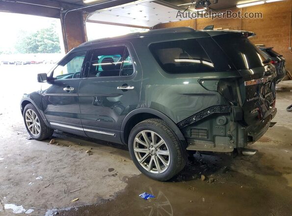 1FM5K8F89GGC24926 2016 FORD EXPLORER Green უკანა მარცხენა
