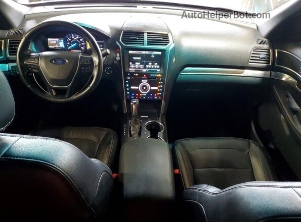 1FM5K8F89GGC24926 2016 FORD EXPLORER Green წინა პანელის ხედი