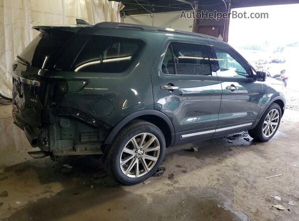 1FM5K8F89GGC24926 2016 FORD EXPLORER Green უკანა მარჯვენა