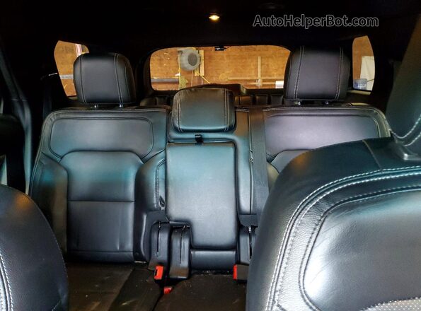 1FM5K8F89GGC24926 2016 FORD EXPLORER Green უკანა სავარძლების ხედი